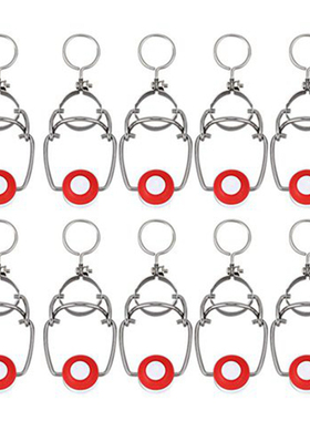 Promotion! 10Pcs ABS Reusable Sealable Cap Screw Cap Flip