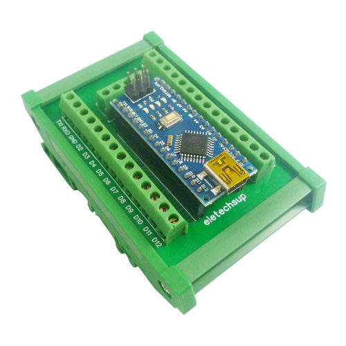 DIN Rail Mount Screw Terminal Block Adapter Module 适用于 Ar