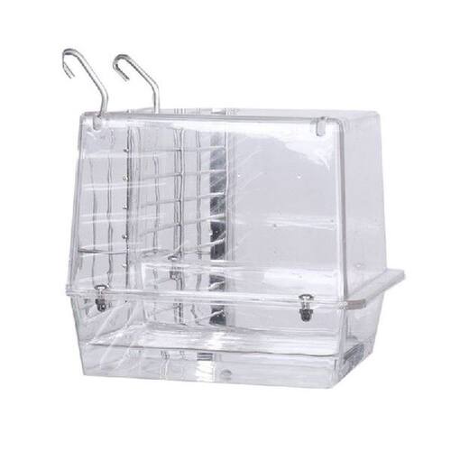 Double Hook Hanging Upgraded Bird Bath Cage Adjustable