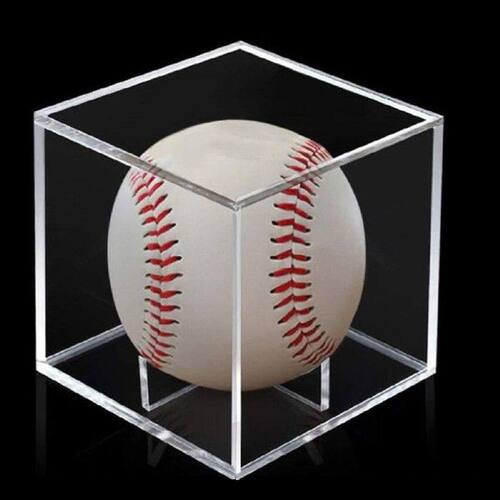 Baseball Display Case UV Protection Acrylic Storage Show