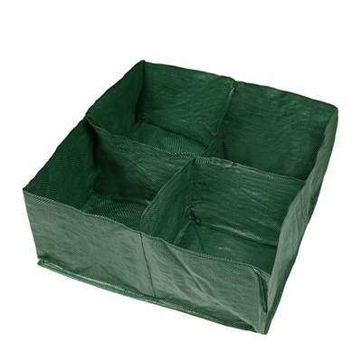 Hot Plant Grow Bag,Divider Grids Planter Bag Plant Grow Pot