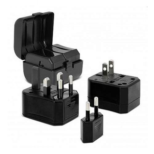 100-250V Global Adaptor Socket Changeover Plug Travel Use UK