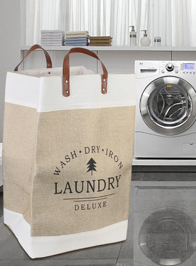 Sorter Basket Dirty Clothes Hamper Printed Foldable Storage