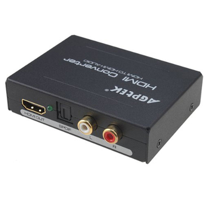 HDMI to HDMI + SPDIF + RCA L / R Extractor Converter (HDMI I