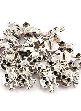 20PCs Sconces Rivets Skull 14 * 18mm studs and spikes Tacks