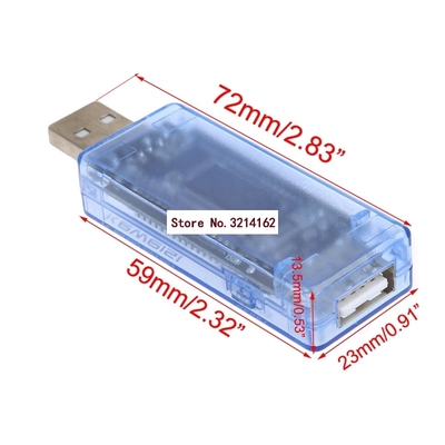 USB Charger Doctor Mobile Power Detector Test Voltage Curren