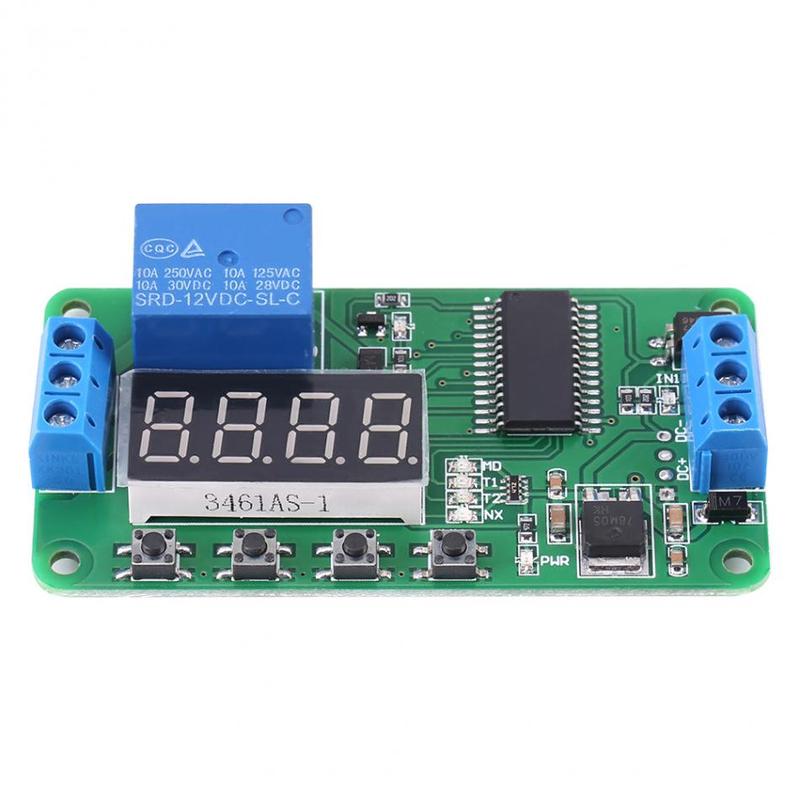 1 Channel DC 12V Time Delay Relay Controller LED Timer Switc