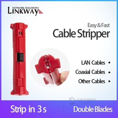 Network LAN Cable Stripper Coaxial Cable Insulation Strippin