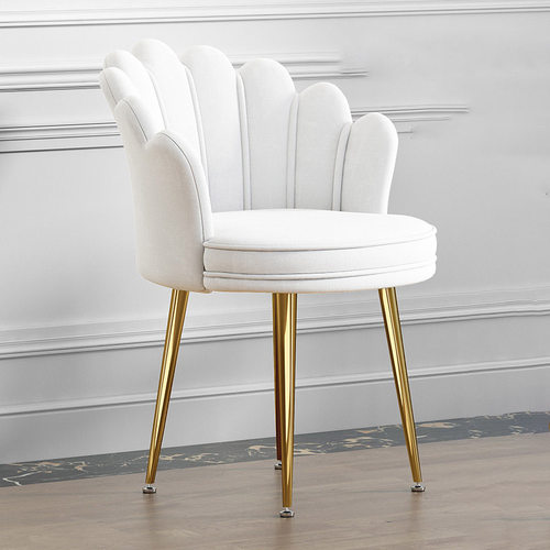 Nodic Dining Chairs Petal Makeup Chair Minimalist Modern