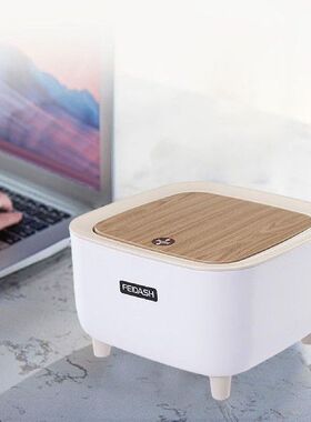 Mini Trash / Lid Waste Bin Garbage Basket Wastebasket for