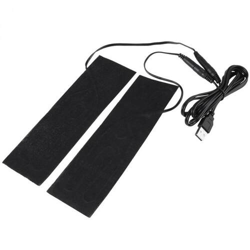 2pcs 5V USB Heating Pads Element Film Heater Pads Heating To