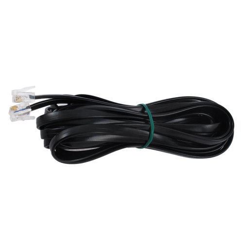 6P6C RJ11 Telephone Extension Fax Modem Cable Line 5M Length