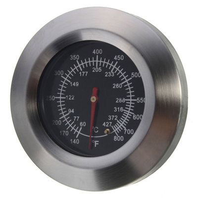BBQ Smoker Grill Thermometer Temperature Gauge