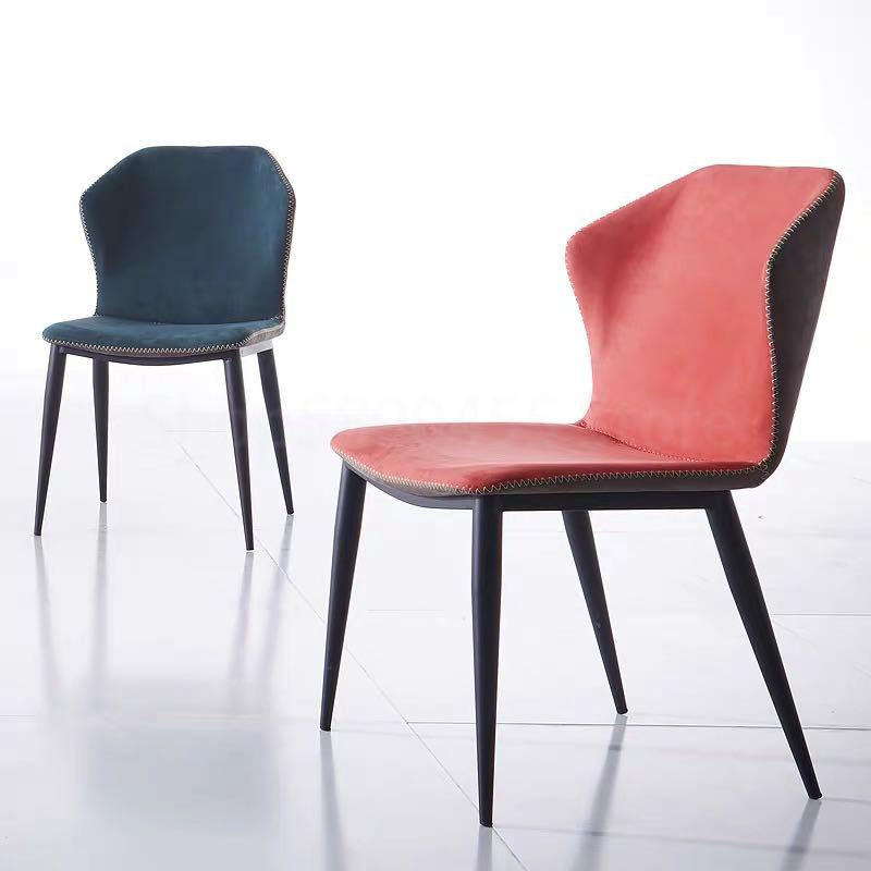 Nordic Minimalist Dining Chair Home Designer Wrought Iron