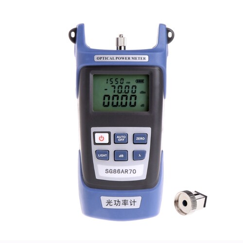 Precision Optical Power Meter Fiber Testing Tools Wiring Lig