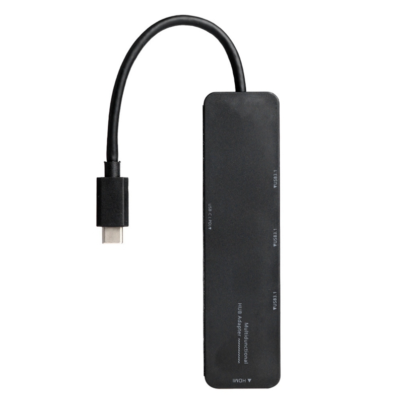 Laptop Tablet PC HUB HDMI PD Power 3 USB 3.1 Type-C Set USB3 乐器/吉他/钢琴/配件 吉他合成器 原图主图