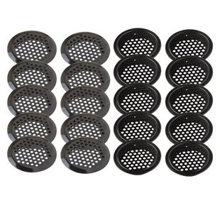 Steel Mesh Set 53mm 10Pcs Hole Cabinet Wardrobe Stainless