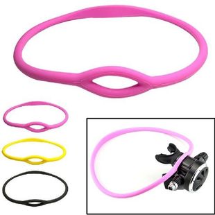 76CM Scuba Diving Silicone Regulator Necklace Holder 3