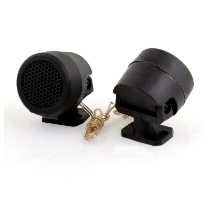 2 Pcs Pre-wired Dome System Tweeter Speakers 500W for Car