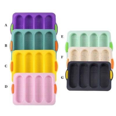 Silicone Loaf Bread Mold Non-Stick Hotdog DIY Cooking Pan