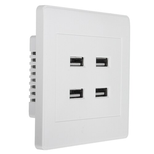5V 3.1A DC 4 Ports USB Charger Dock Station Socket Power Out