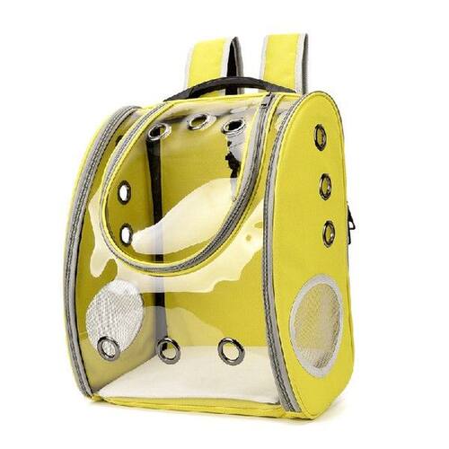 New Dog Supplies Pet Backpack PVC Space Capsule Cat Bag Pet