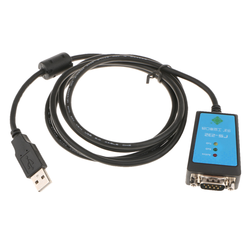 USB to RS232 RS-232 (DB9) COM Standard Serial Cable Converte