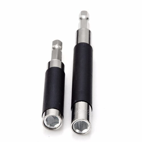 2pcs Extension Drill Bit Holder Impact Driver Hex Screw Sock