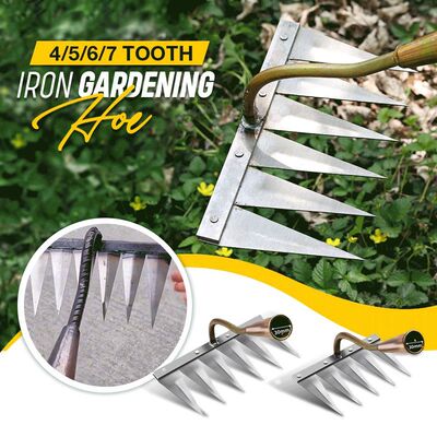 Gardening Hoe Weeding Rake Farm Implement Weed Hoe Root
