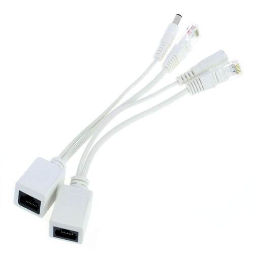 PoE Power Over Ethernet Injector Splitter Adapter Cable Kit