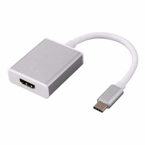 USB 3.1 Type-C to HDMI Hub Charger Adapter Converter With Ca
