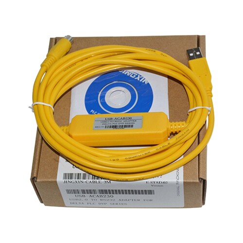 Flexible USB-ACAB230 for Delta DVP PLC Programming Cable USB
