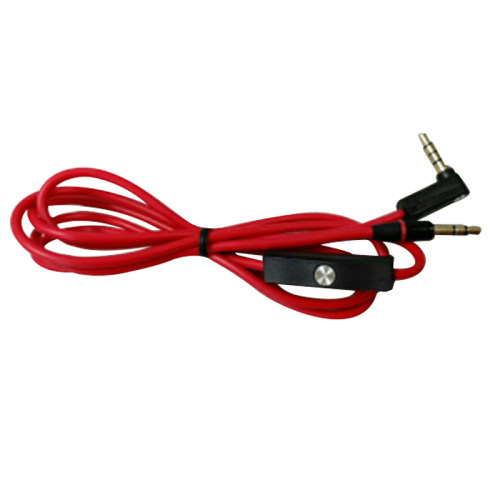 3.5mm male to male extension cable length 25cm With micropho