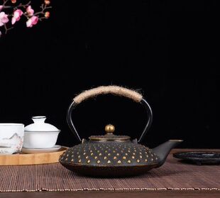 800ML Cast Iron Teapot Japanese-style Boiling Kettle Beauty