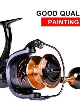 Spinning Fishing Reel Carved High Speed Aluminum Wire Spool