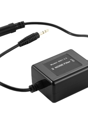 3.5mm Aux Noise Filter Ground Loop Isolator Suppressor Car E