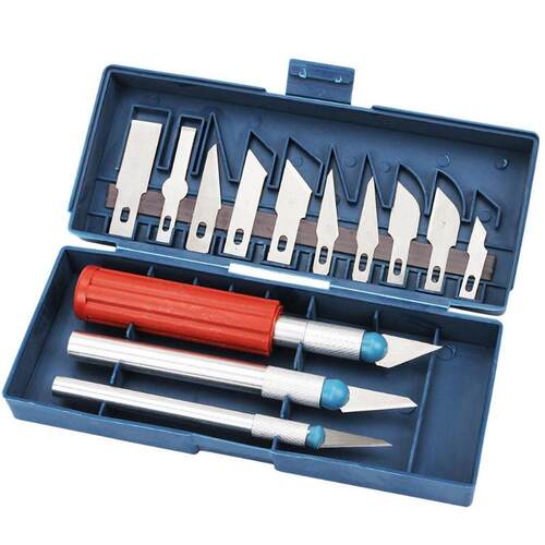 13pcs 3D Printers Parts DIY Tool Kit Cutters Knifes Blades C