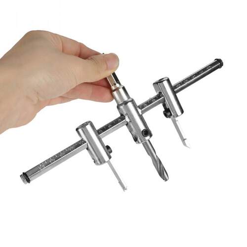 30mm to 200mm Circle Hole Saw Drill Bit Set DIY Woodworking