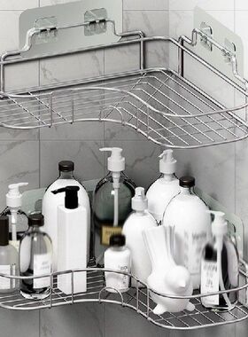 2 Pack Shower Corner Caddy Bathroom Hanging Shelf, No