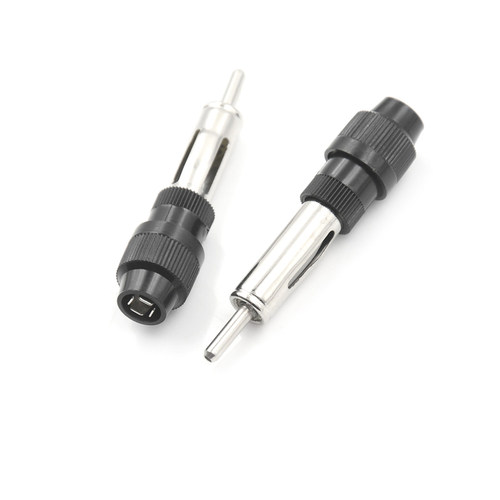 5pcs Connector Plug Auto Car Radio Stereo Din Male Aerial An