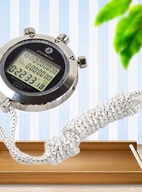 Digital Sport Stopwatch Timer 1/100 Seconds Timing