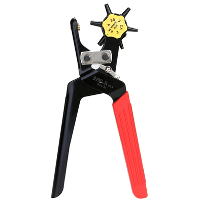 6 Sewing Leather Canvas Belt Hole Hand Punching Pliers Punch