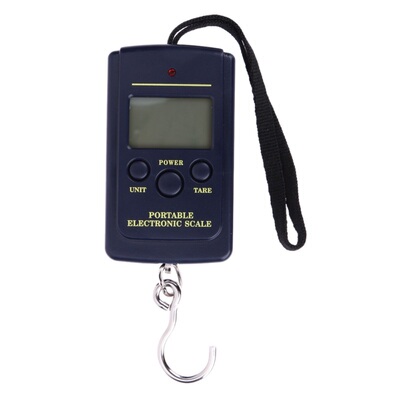 40kg/10g Fishing Hook Luggage Hanging Scales Scale Kitchen W