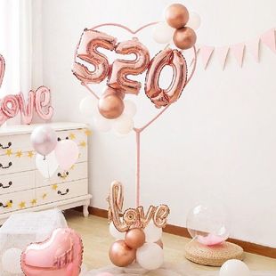 150cm Heart Balloon Arch Holder Bow of Balloon Heart Wreath