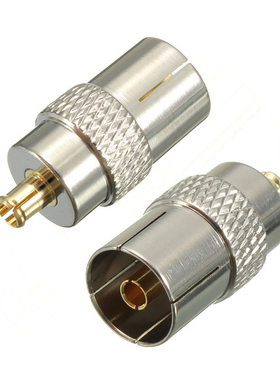 MCX Male Plug to Coax Coaxial Female Socket TV Antenna Aeria