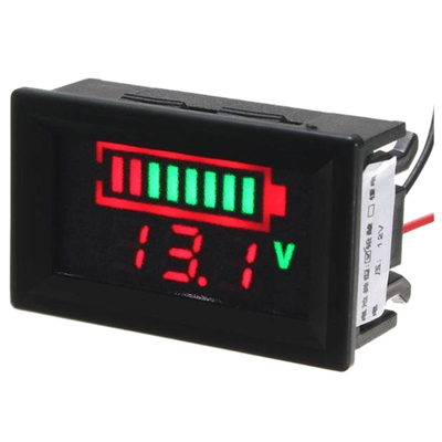 Digitale 12V Saeure Bleibatterien Indikator LED Akku kapazit