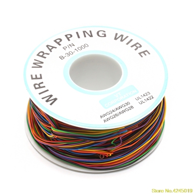 PCB Test Core Li30AWG Wire Single Tinned Copper Wire 8-color