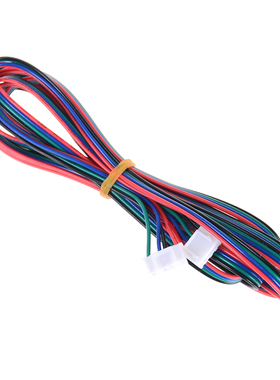 line XH2.54 4pin 3D Printer Motor Cable Connector White Term
