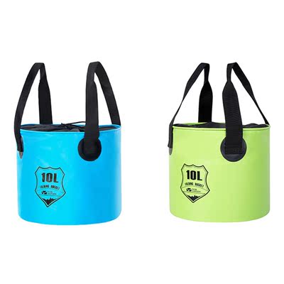 10L Waterproof Water Bags Fishing Folding Bucket Portable