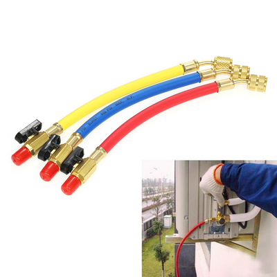 3pcs R134A R410A R22 R12 800 PSI Manifold Gauge Set A/C Refr